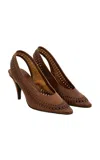 Versace Pump In Brown
