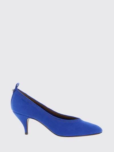VERSACE VERSACE TINA COTTON TWILL PUMPS,I41810009