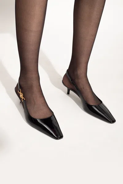 VERSACE VERSACE PUMPS WITH MEDUSA FACE