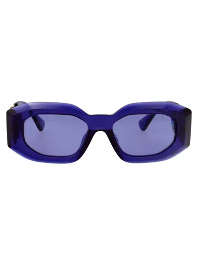 Versace 0ve4425u Sunglasses In Blue