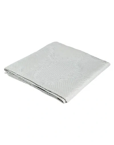 Versace Quilt Or Duvet Grey Size - Acrylic, Wool, Polyester, Silk