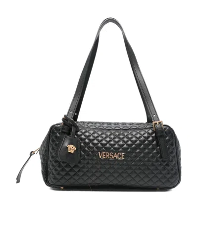Versace Quilted Shoulder Bag