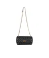 Versace Leather Crossbody Bag In Black
