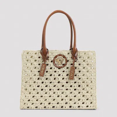 Versace Rafia Large Tote Bag