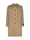 Versace Raincoat In Champagne