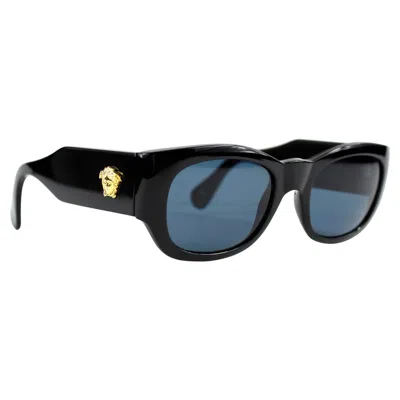 Pre-owned Versace Rare Gianni  Sunglasses Mod 413 Col 852 In Black