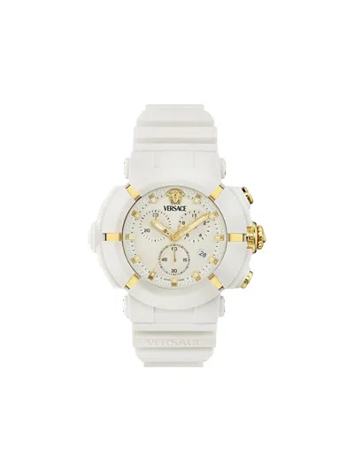Versace Real Active Chrono 45mm In White