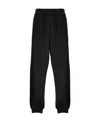 Versace Rear Baroque-print Detail Trousers In Black