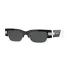 Versace Womens Black Ve4465 Rectangle-frame Acetate Sunglasses In White
