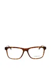 Versace Rectangle-frame Glasses In Brown
