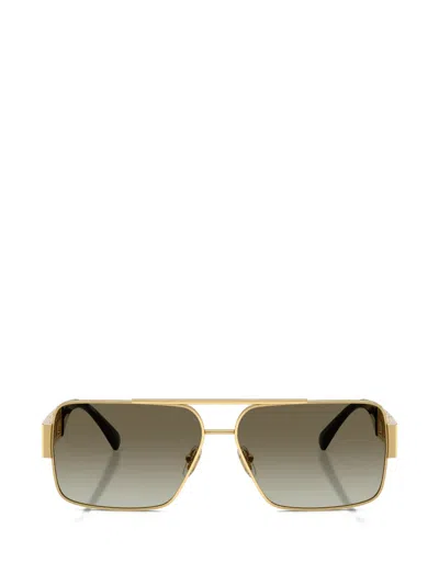 VERSACE RECTANGLE-FRAME SUNGLASSES