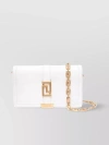 Versace Greca Goddess Shoulder Bag In White