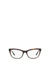 Versace Rectangular Frame Glasses In 108