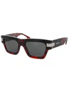 Versace Rectangular Men's Sunglasses In Pattern