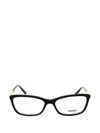 Versace Rectangular-frame Glasses In Black