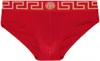 Versace Greca Border Briefs In A9x2-red-gold