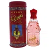 Versace Red Jeans Versus By  Edt Spray 2.5 oz In Red