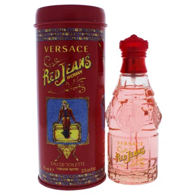Versace Red Jeans Versus By  Edt Spray 2.5 oz
