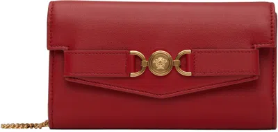 Versace Red Medusa '95 Bag In 1rb3v Lipstick Red V