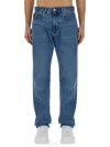 Versace Men Regular Fit Jeans In Blue