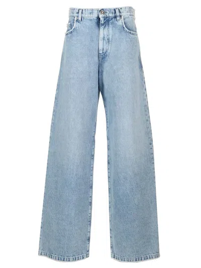 Versace Regular-fit Jeans Light Blue