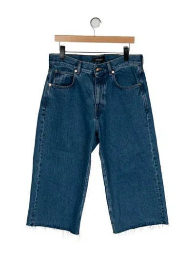 Pre-owned Versace Relaxed Fit Jeans In Blue