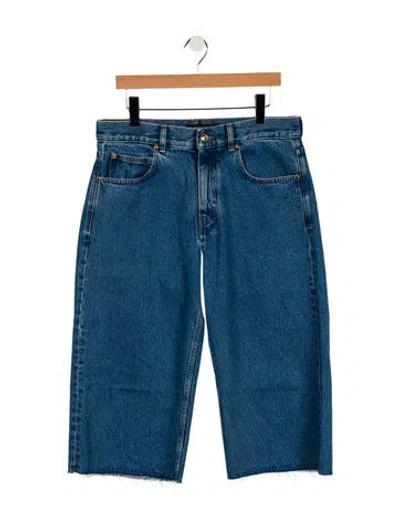 Pre-owned Versace Relaxed Fit Jeans W/ Tags In Blue
