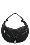 Versace Repeat Hobo Bag In Black