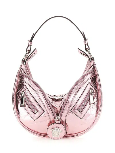 Versace Repeat Small Hobo Bag