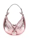 Versace Repeat Hobo Shoulder Bag In Pink