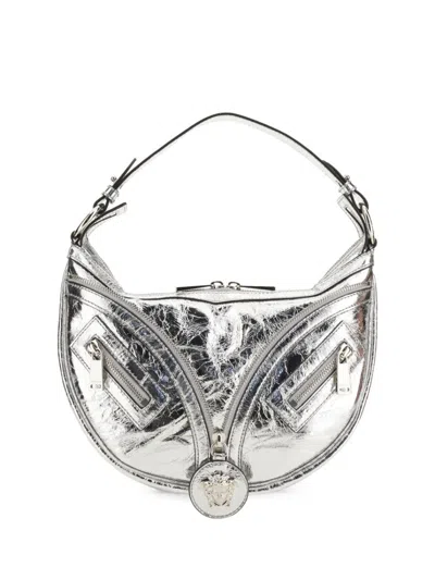 VERSACE VERSACE REPEAT SMALL HOBO BAG
