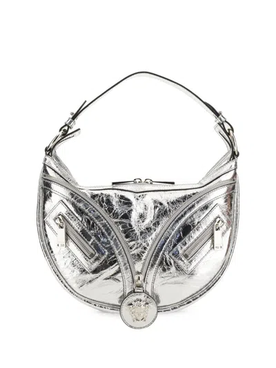 VERSACE VERSACE REPEAT SMALL HOBO BAG