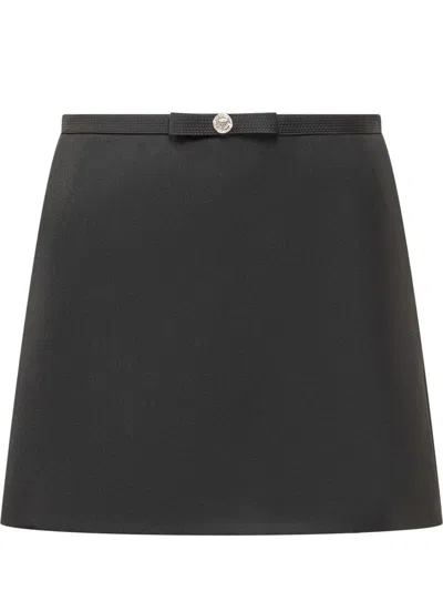 Versace Responsible Skirt In Black