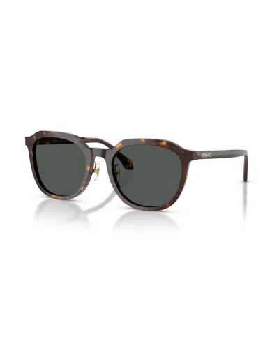 Versace Retro Acetate Sunglasses Ve4493d In Multi