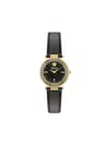 Versace Swiss Made Yellow Gold In Black