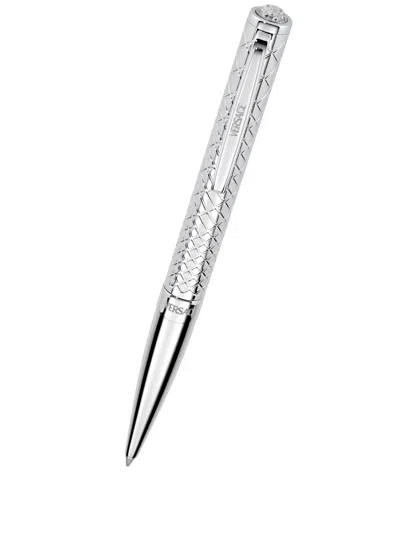 Versace Reve Ballpoint Pen In Silver