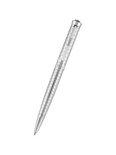 Versace Reve Geometric-pattern Ball-point Pen In White