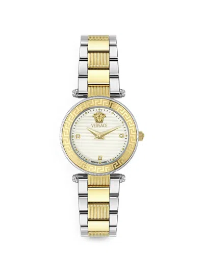 Versace Reve Petite Special 25mm Watch In Gold