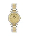 Versace Reve Bracelet Watch In Gold/two-tone