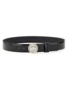 Versace Reversible Belt The Jellyfish In Black