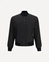 Versace Ribbed Cuffs Jacket Front Pockets Hem In Black