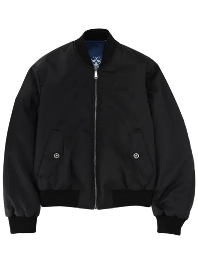 VERSACE VERSACE REVERSIBLE BOMBER JACKET