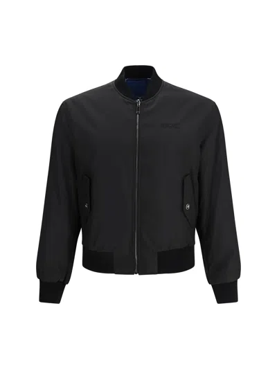 Versace Reversible Jacket In Black