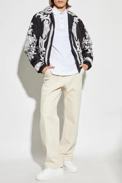 Versace Reversible Jacket In Multi