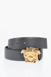 VERSACE REVERSIBLE LEATHER BELT WITH MEDUSA BUCKLE 40MM