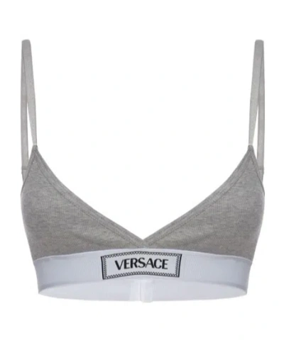 Versace Rib Bra In Multi