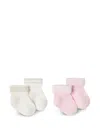 Versace Ribbed Cotton Socks 2-pack In Multi
