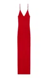 Versace Pin-up Midi Dress In Red