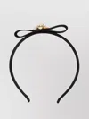 Versace Gianni Ribbon Satin Headband Accessories