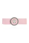 Versace Right Gianni Ribbon Hair Clip In Pink